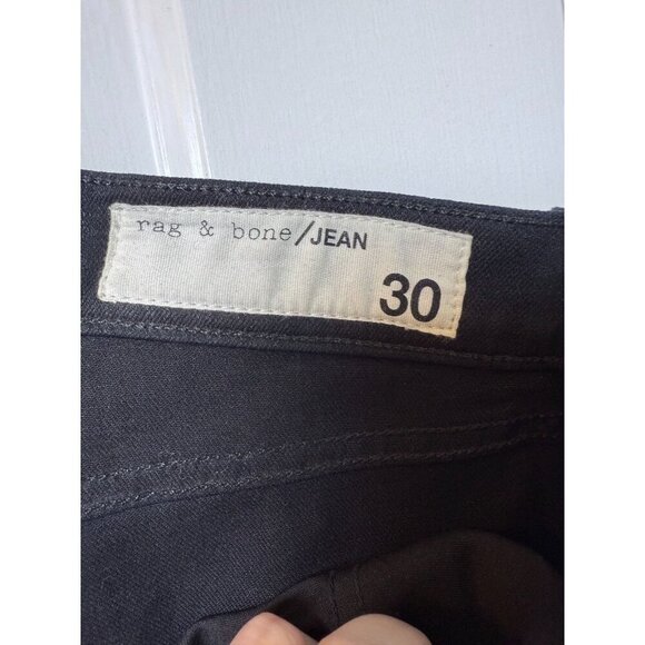 Rag & Bone Yuki High Rise Skinny Coal Bar Women's Jeans Size 30 - W2510K520COA - Picture 12 of 16